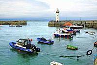 Donaghadee Harbour Ards County Down Irish Sea Northern Ireland British Isles United Kingdom UK.