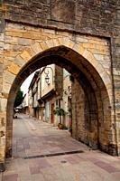 Porte D'Aval, XIV century, in Mirepoix. France.