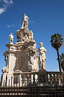 Monument Villa Bonanno, Palermo, Sicily, Italy