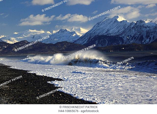 Kachemak Bay, Homer, Kenai Halbinsel, Homer Spit, Alaska, USA