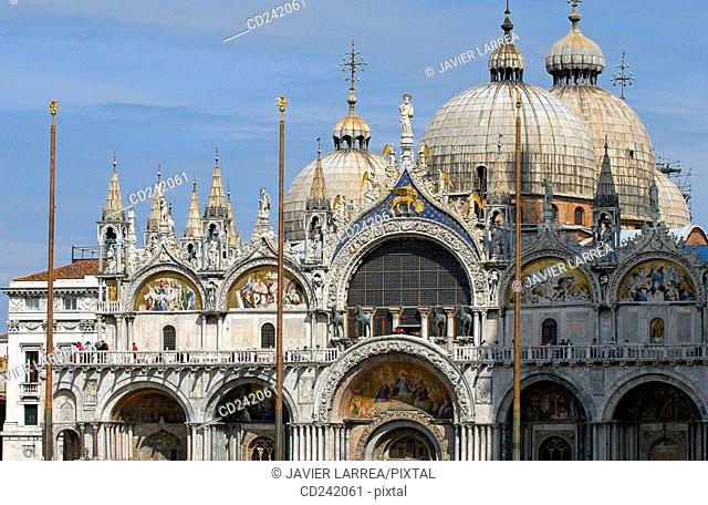 St. Mark's Basilica. Venice. Veneto, Italy