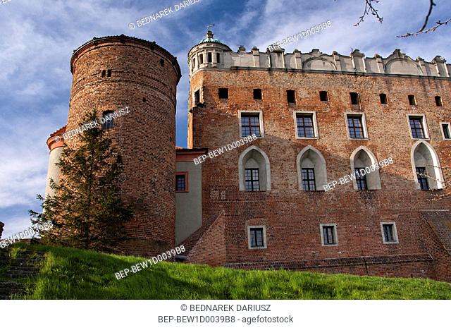Teutonic Knights Castle from XIII/XIV century, Golub-Dobrzyn, Kuyavian-Pomeranian Voivodeship, Poland