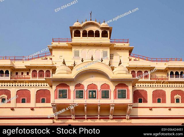 Chandra Mahal in Jaipur City Palace, Rajasthan, India