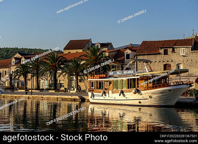 Vrboska is a small fishing and agriculture village. Vrboska ACI harbour is very favourite for yachts. (CTK Photo/Ondrej Zaruba)