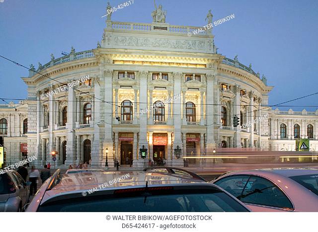 Vienna Burgtheater. Theater (b.1888). Evening. Vienna. Austria. 2004