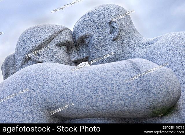 Gustav Vigeland Sculptures, Vigeland Sculpture Park, Frogner Park, Oslo, Norway, Europe
