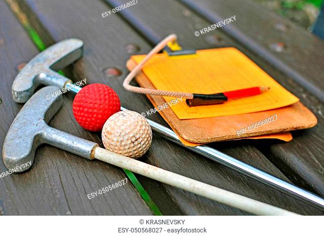 Mini golf equipment