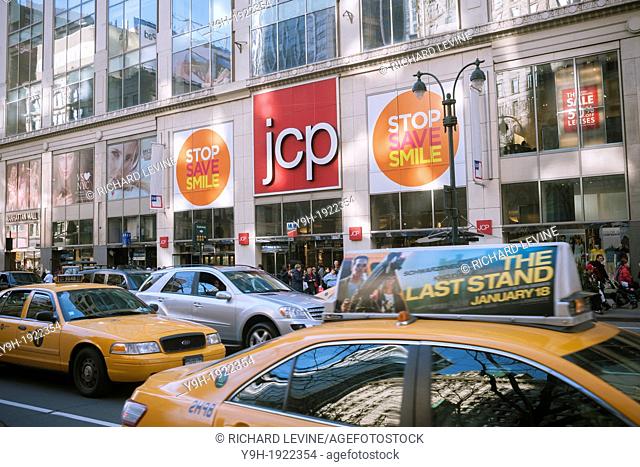 The Midtown Manhattan JCPenney department store in New York