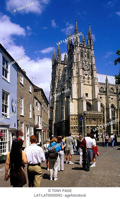 Canterbury Cathedral is one of the oldest Christian structure in England. It is part of the Canterbury Cathedral, St Augustines Abbey, and St