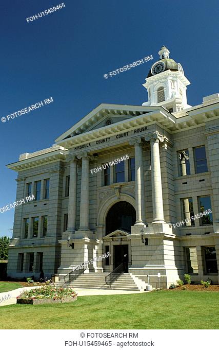 Missoula, MT, Montana, Courthouse, downtown