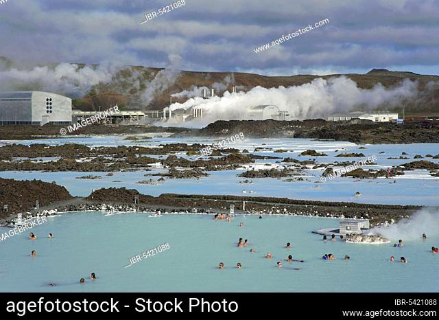 Blue Lagoon, Grindavik, Reykjavik, Reykjanes Peninsula, Iceland, Natural Bath, Blaa Lonid, Europe