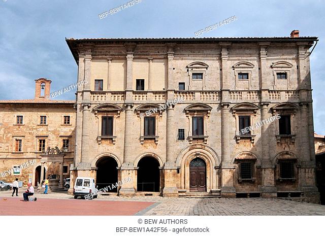 Montepulciano - Palazzo Tarugi, attributed to Antonio da Sangallo the Elder or Jacopo Barozzi da Vignola