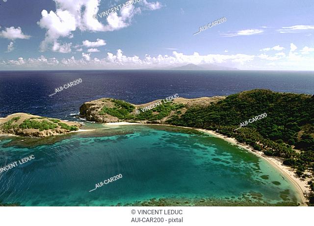 French Caribbean - Caribbean Islands - Les Saintes - Terre de Haut - Pompierre Bay - The Pierced Rocks