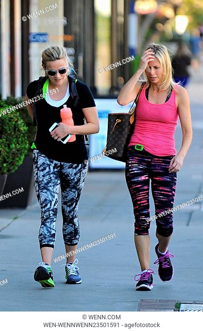 Reese Witherspoon leaving her yoga class Featuring: Reese Witherspoon Where: Brentwood, California, United States When: 15 Feb 2016 Credit: WENN.com