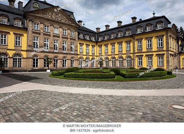 Old Baroque Residenzschloss royal palace, Bad Arolsen, Hesse, Germany, Europe