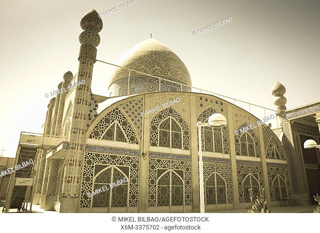 Rozeh Mahamadieh mosque. Yazd, Iran, Asia