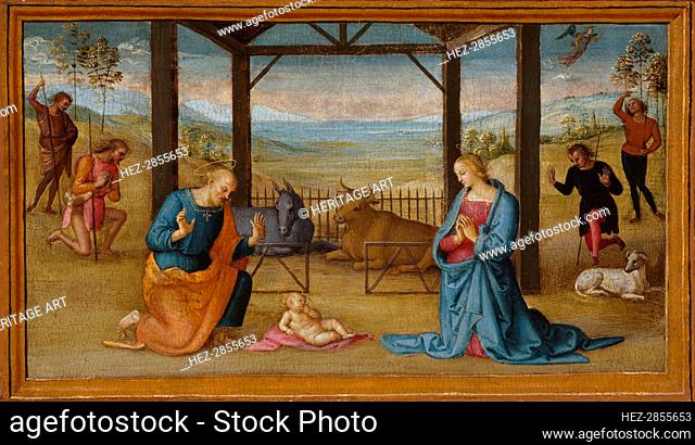 The Nativity, 1500/05. Creator: Perugino