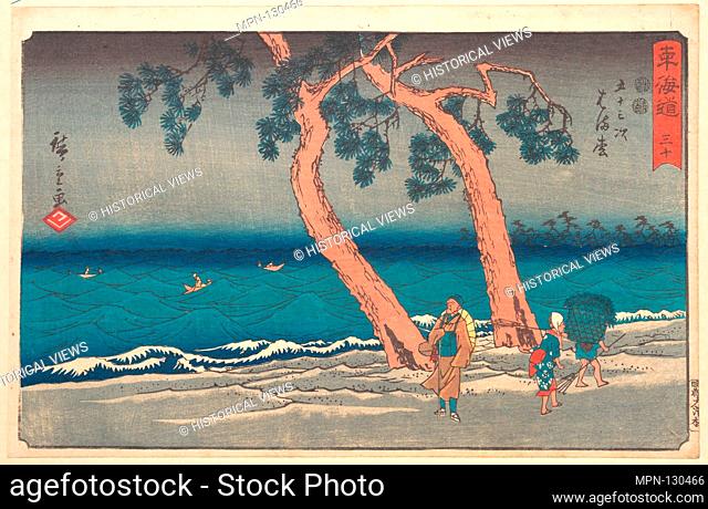 ã€€ã¯ã¾æ¾. Artist: Utagawa Hiroshige (Japanese, Tokyo (Edo) 1797-1858 Tokyo (Edo)); Period: Edo period (1615-1868); Date: ca