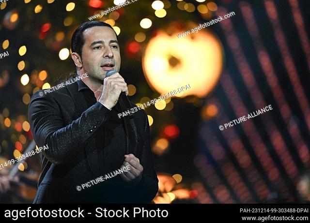 14 December 2023, Saxony, Leipzig: The German comedian Bülent Ceylan will be on stage during the 29th José Carreras Gala