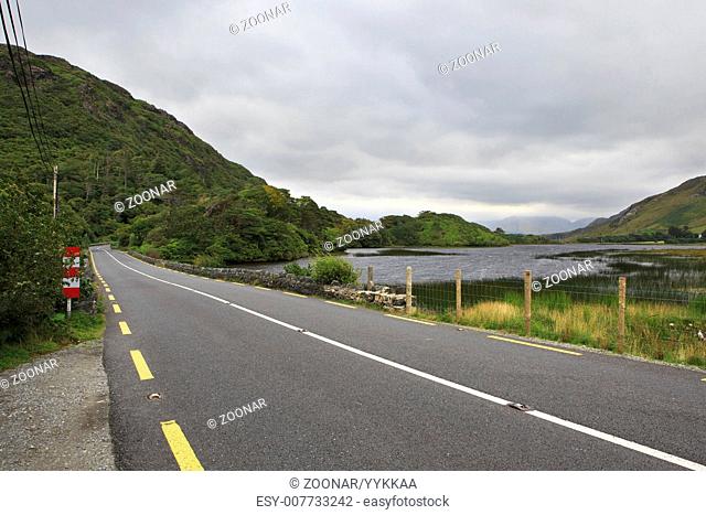 Road in National park Connemara