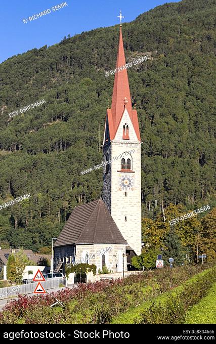 Church in Aica, South Tyrol, Italy