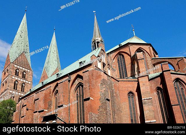 St. Mary's Church, Lübeck, Schleswig-Holstein, Germany, Europe