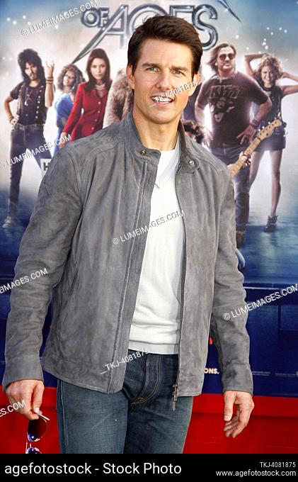 HOLLYWOOD, CA - JUNE 08, 2012: Tom Cruise at the Los Angeles premiere of 'Rock of Ages' held at the Grauman's Chinese Theatre in Hollywood, USA on June 8, 2012