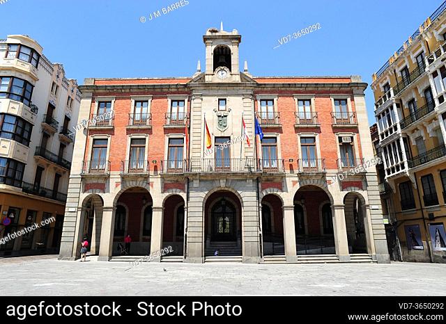 Zamora city, New City Hall (19th century). Castilla y Leon, Spain