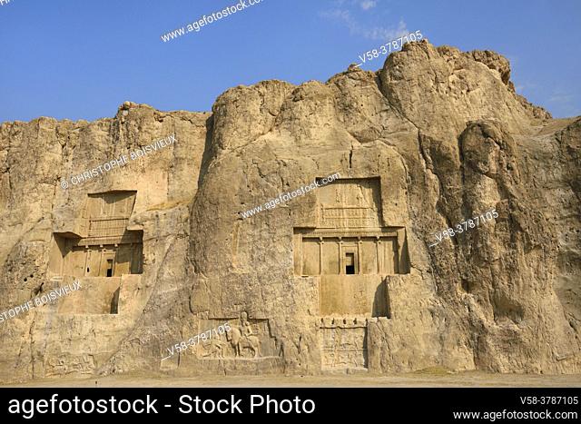 Iran, Persepolis surroundings, Naqsh-e Rostam necropolis