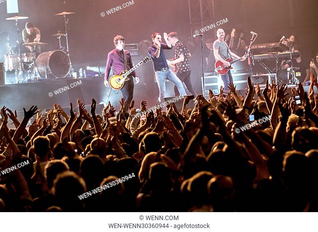 Shed Seven headlining Saturday at the Shiiine On Weekender 2016 Featuring: Shed Seven, Rick Witter Where: Minehead, United Kingdom When: 12 Nov 2016 Credit:...