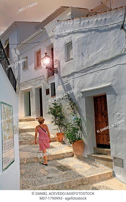 Frigiliana village, Malaga, Costa del Sol, Andalucia, Spain