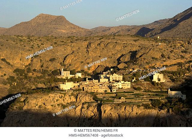 Sultanate of Oman, Al Dakhiliyah Region, Western Hajar Mountains, Jebel Akhdar and Saiq Plateau, Al Ain