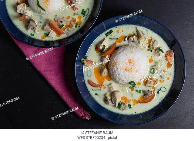 Tom Ka Gai, Thai soup with chicken