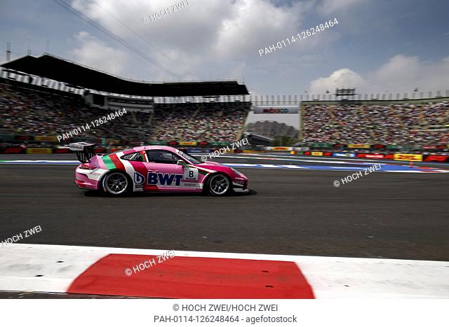 Motorsports: Porsche Mobil 1 Supercup, Mexiko 2019, .#8 Al Faisal Al Zubair (OMN, Lechner Racing Middle East) | usage worldwide. - Mexico-City/Mexico