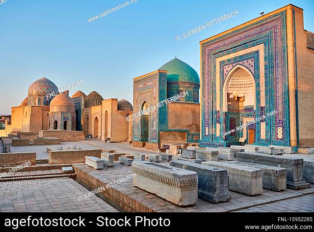 Schad-i Sinda, Samarkand, Uzbekistan, Central Asia, Asia