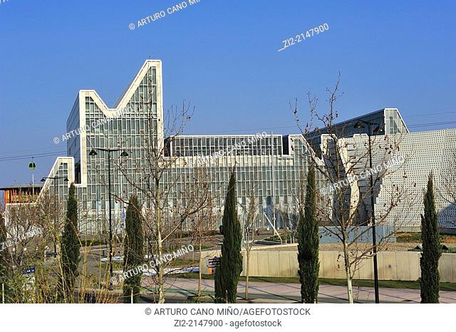 Palace of Conferences, formerly EXPO 2008. Zaragoza, Spain