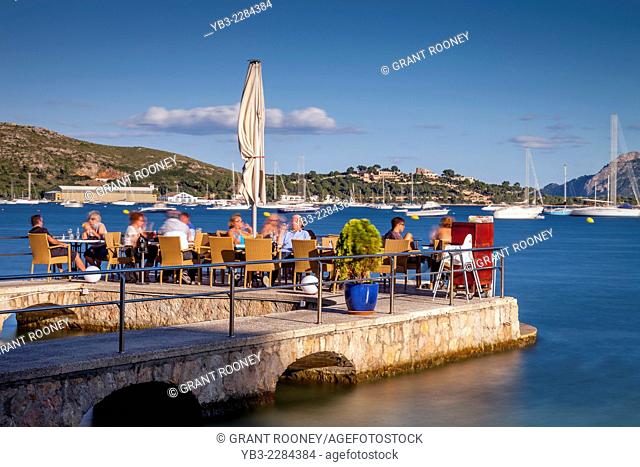 Seafront Cafe/Restaurant, Puerto Pollensa, Mallorca - Spain