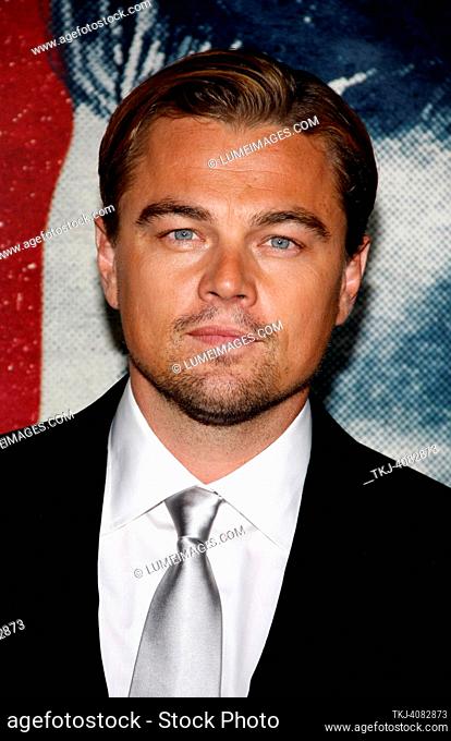 Leonardo DiCaprio at the AFI FEST 2011 Opening Night Gala World Premiere Of 'J. Edgar' held at the Grauman's Chinese Theatre in Hollywood on November 3, 2011