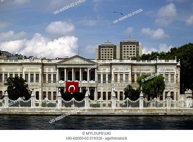Ciragan Palace on the banks of the BOSPHORUS - ISTANBUL