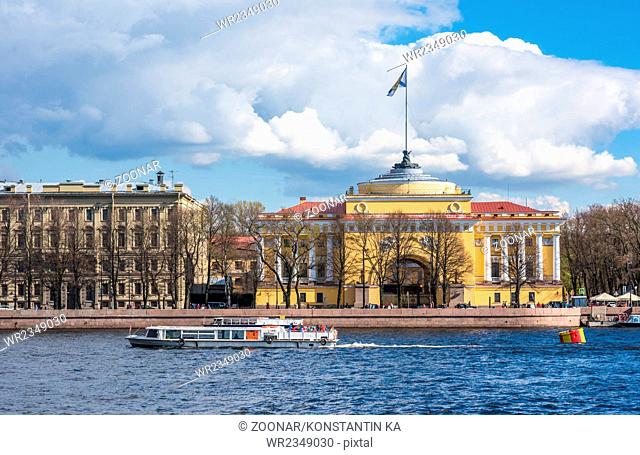 Admiralty building, Saint Petersburg, Russia