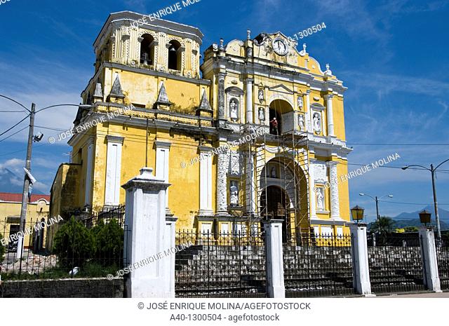 Guatemala. City of Escuintla. The Cathedral