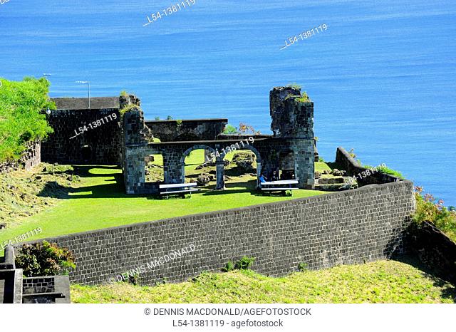 Brimstone Hll Fortress National Park Basseterre St  Kitts Caribbean, Island Cruise NCL