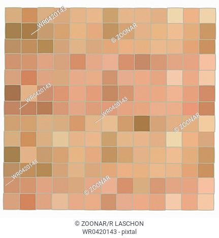 Light brown mosaic background