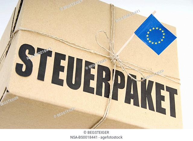 symbolic for fiscal packet in European Union
