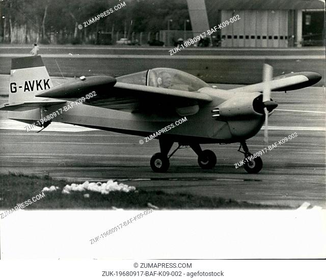 Sep. 17, 1968 - September 17th, 1968 Flying Display for V.I.P.?¢‚Ç¨‚Ñ¢s at Farnborough ?¢‚Ç¨‚Äú Today was V.I.P.?¢‚Ç¨‚Ñ¢s day at the Farnborough Air Show where...