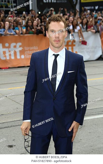 Actor Benedict Cumberbatch attends the premiere of ""The Imitation Game"" during the 39th Toronto International Film Festival (TIFF) in Toronto, Canada