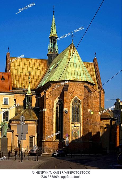 Poland Krakow Franciscan Monastery