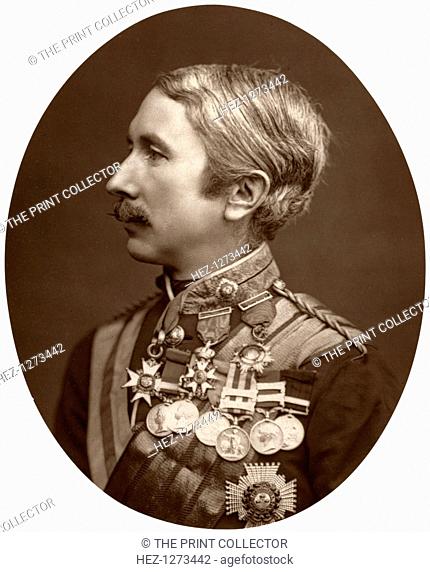 Major-General Sir Garnet Wolseley, KCB, British soldier, 1876. From Men of Mark: a gallery of contemporary portraits of men distinguished in the Senate