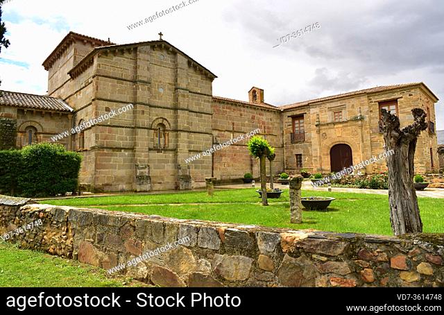 Santa Marta de Tera church (romanesque 11th century). Zamora province, Castilla y Leon, Spain