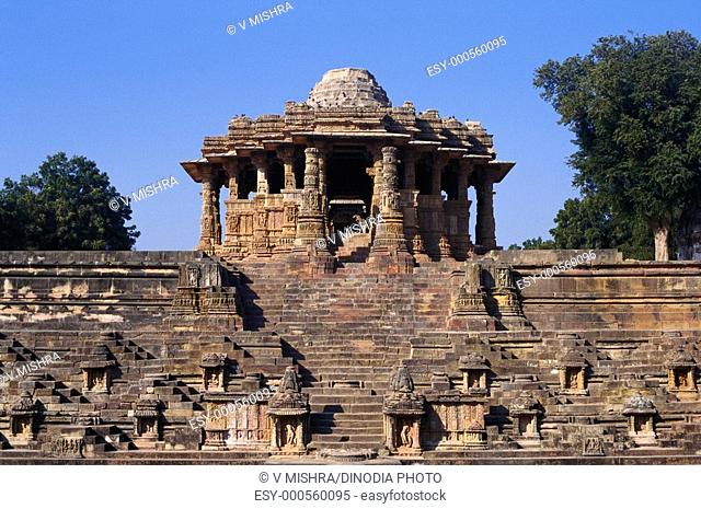 Modhera Sun temple Solanki period in 1026 AD , Gujarat , India